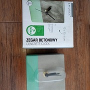 Nowy betonowy zegar smukee 