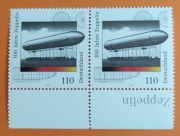 Niemcy DB znaczki 2000 # 2128** Zeppelin dwójka 