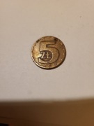5zł z czasów PRL 1976 r. BEZ ZNAKU MENNICY!!!!!!!!