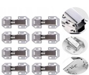 ZAWIASY DO SZAFY ZAWIASY MEBLOWE 8 SZT DO DRZWI SZAFEK KUCHENNYCH 