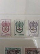 Kambodża 1962 Mi 137-9   owady komary   idealna pozycja 