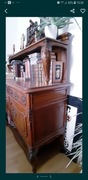 Komoda ludwikowska drewniana 