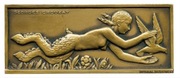 Francja ART MEDAL by Crouzat FAUN z Golebiem1942r.