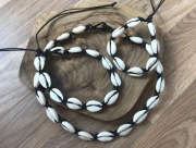 Zestaw x3 choker bransoletka na reke i noge boho