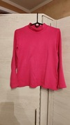 Bluzka sweterek półgolf damski różowy bawełna rozmiar M/38/10