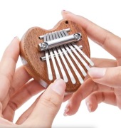 Mini Kalimba 8-klawiszy kciuk pianino przenośne dla dzieci prezent