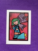 Jerzy Srokowski Pocztówka/Karnet Boże Narodzenie 1973