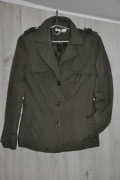 ZARA Kurtka rozm. M, Trencz Khaki Militarna Oliwkowa