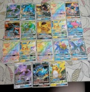 ZESTAW 18 KART POKEMON GX nie oryginalne prezent dla dziecka 