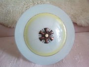 lampa, żyrandol, prl, szklany klosz, lata 70te XX 