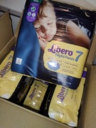 Pieluchomajtki NOCNE dla dzieci (192 szt) Libero Night Pants rozmiar 7