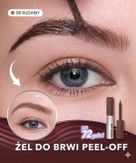 Żel Do Brwi Peel Off Auburn Tint Lock Makijaż Kosmetyki Dla Kobiet