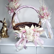 Koszyczek wielkanocny Boho Premium koszyk do święconki Wielkanoc