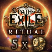 Path of Exile SC PC Ritual 5x Exalted Orb (5min)