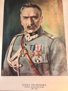 Marszałek Józef Piłsudski . Reprodukcja 