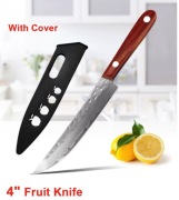 NÓŻ SZEFA KUCHNI Stal Dalmaceńska OSTRY 22/12,5 cm KUTY kuchenny