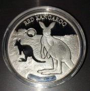 Kopia australijskiej monety kolekcjonerskiej 1 dollar 2019r.