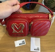 Torba damska Love Moschino Borsa JC4324PP0LKM0500 Czerwona 