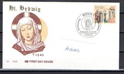 Wydanie wspólne - Niemcy Jadwiga FDC Bonn 1