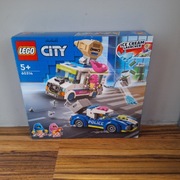 LEGO CITY 60314 Policyjny pościg za furgonetką z lodami