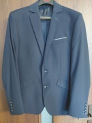 Młodzieżowy garnitur THE KING 176/92/82 – 46M - kolor granatowy