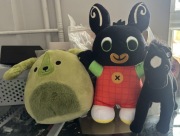 Maskotka Bing + koń 