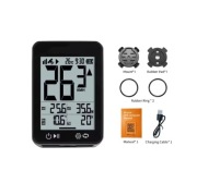 Licznik Rowerowy GPS BIKEVEE Komputer Wodoodporny IPX7 Bateria 28h USB-C