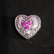 Charms srebrny s925 do bransoletki Pandora.  Zawieszka serce