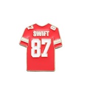 czerwona koszulka przypinka dla Swiftie :o) - pin button Taylor Swift 87