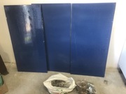 3 Tablice na klucze 48x98 z wieszakami