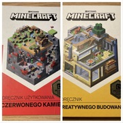 Zestaw 2 książek minecraft poradnik 