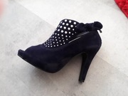 BOTKI ODKRYTE PALCE FIOLET  ĆWIEKI NITY 36