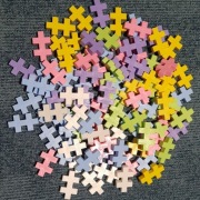 Klocki Plus Plus BIG Pastelowe 100 el 