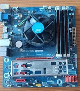 Zestaw płyta główna B85-M2, Procesor I-5, 8GB DDR3