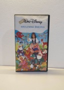 VHS Królewna Śnieżka  DISNEY 1937 wydanie Polskie 