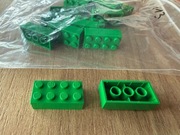 LEGO 3001 zielony 2x4 13 szt.