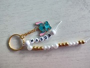 Brelok z imieniem Magda breloczek Stitch 