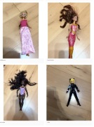 Kolekcja lalek Barbie  Monster High Miraculous Wednesday Frankie Stein