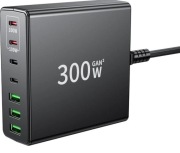 Wieloportowa ładowarka USB Multi-Hole GaN do telefonu komórkowego 300W