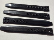 LEGO ŁOPATA ŚMIGŁO CZARNE 62743 4 szt