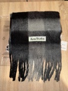 Czarny szalik Acne Studios