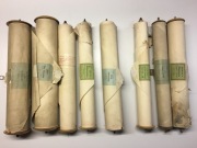 Zabytkowe zwoje papieru