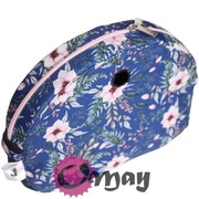 Niebieski organizer do Obag MOON LIGHT róże pudrowy róż 2 kieszenie OMAY