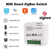 Inteligentny moduł przełącznika gniazda ZigBee Tuya - Licznik Energii, 16A
