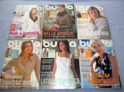 Burda 2002/03 x 6 numerów kompletne z wykrojami