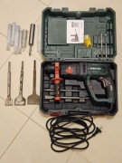 Młotowiertarka elektryczna Parkside PBH D4 1050W 3J + dłuta i podbijaki