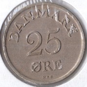 DANIA 25 ore 1950, KM# 842.1, XF