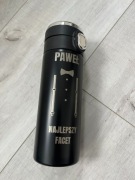 Kubek termiczny / termos z grawerem i czujnikiem temperatury, nowy, 420 ml
