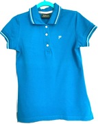 Polo damskie PEAK PERFORMANCE. Kolor turkusowy. Roz. 34/XS