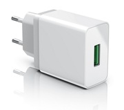 Ładowarka sieciowa 18W USB-C biała